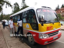 Public Bus Sapa - Lao Cai